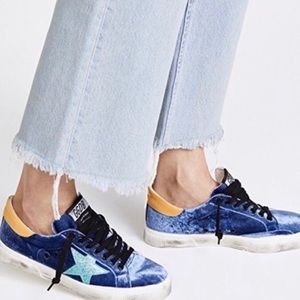 GOLDEN GOOSE MAY VELVET SNEAKER